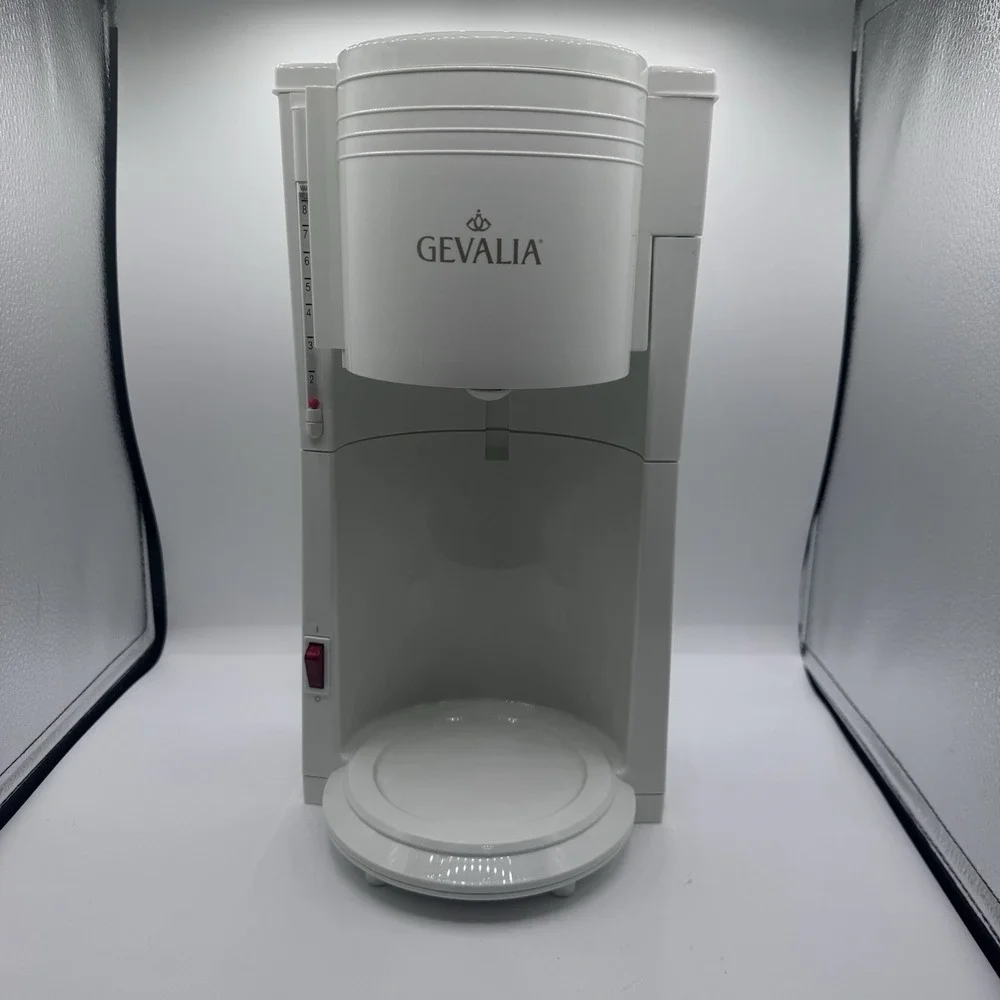 Gevalia KA-865MW White 8-Cup Thermal Coffee Maker–Drip Coffee Brewer, Automatic